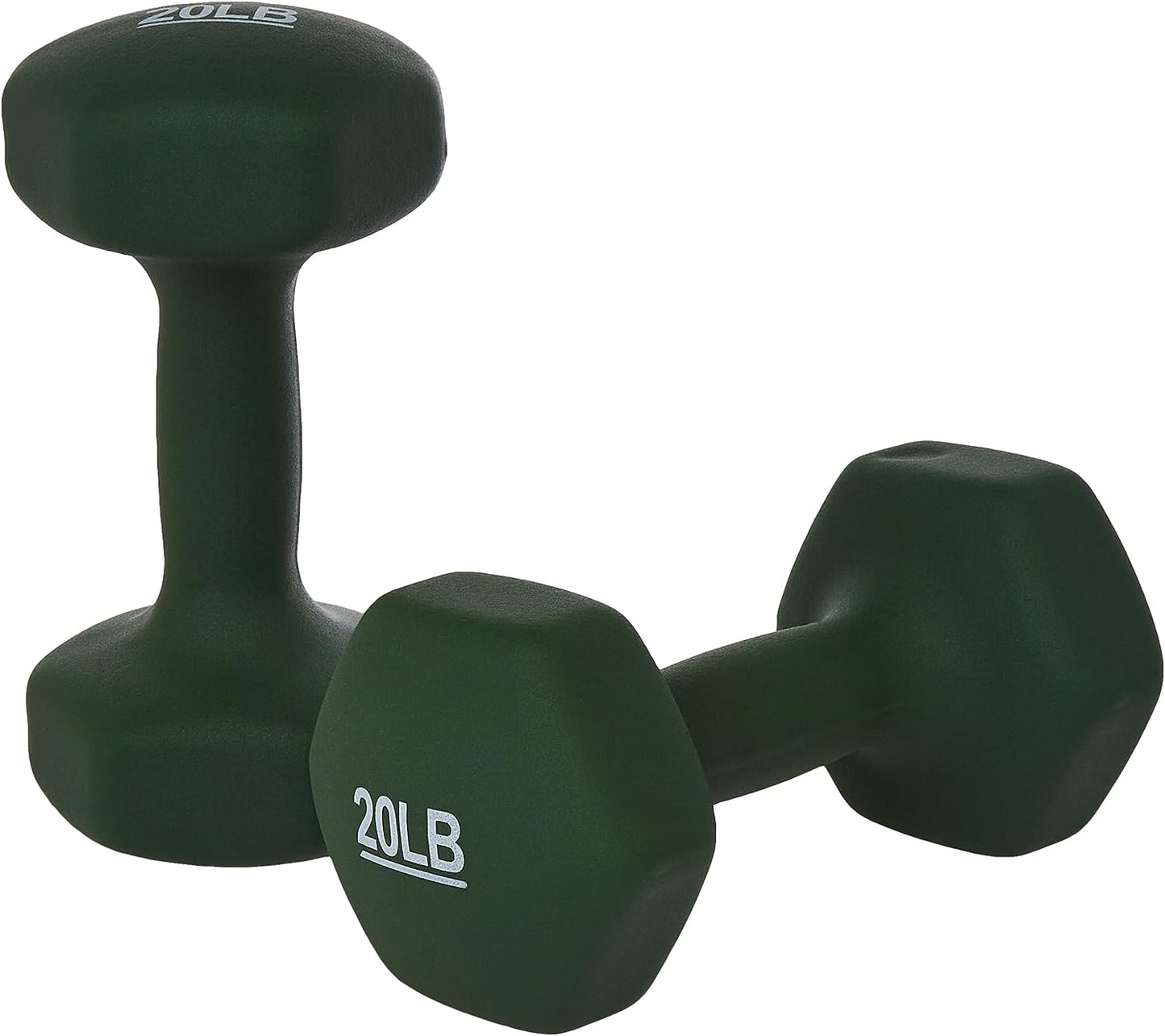 Neoprene Coated Hexagon Workout Dumbbell Hand Weight