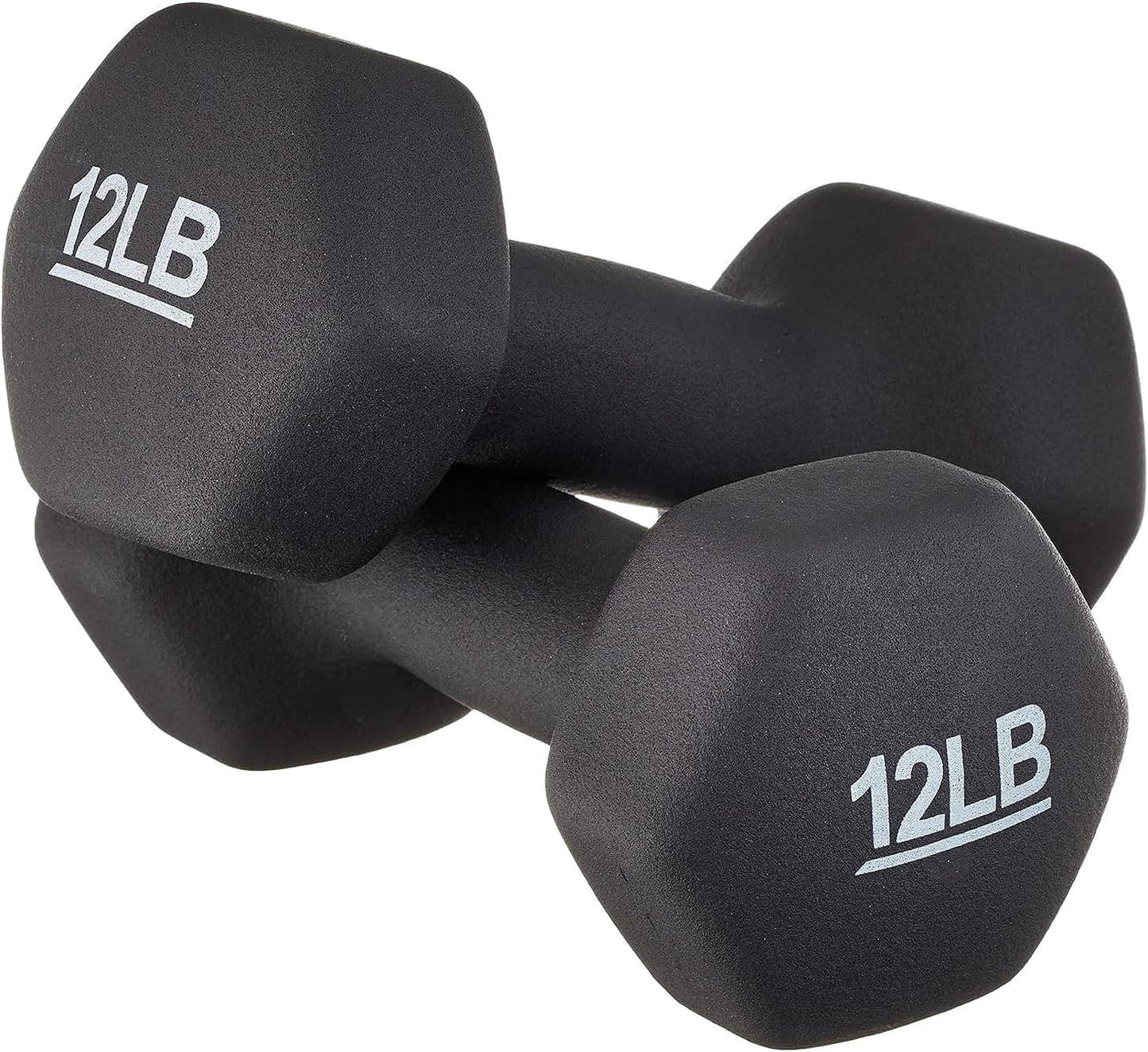 Neoprene Coated Hexagon Workout Dumbbell Hand Weight