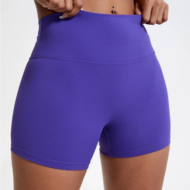 Running Sports Shorts Women Buttock Lift Gym Leggings Women Cycling Slim Fit Workout Shorts High Waist Yoga Shorts