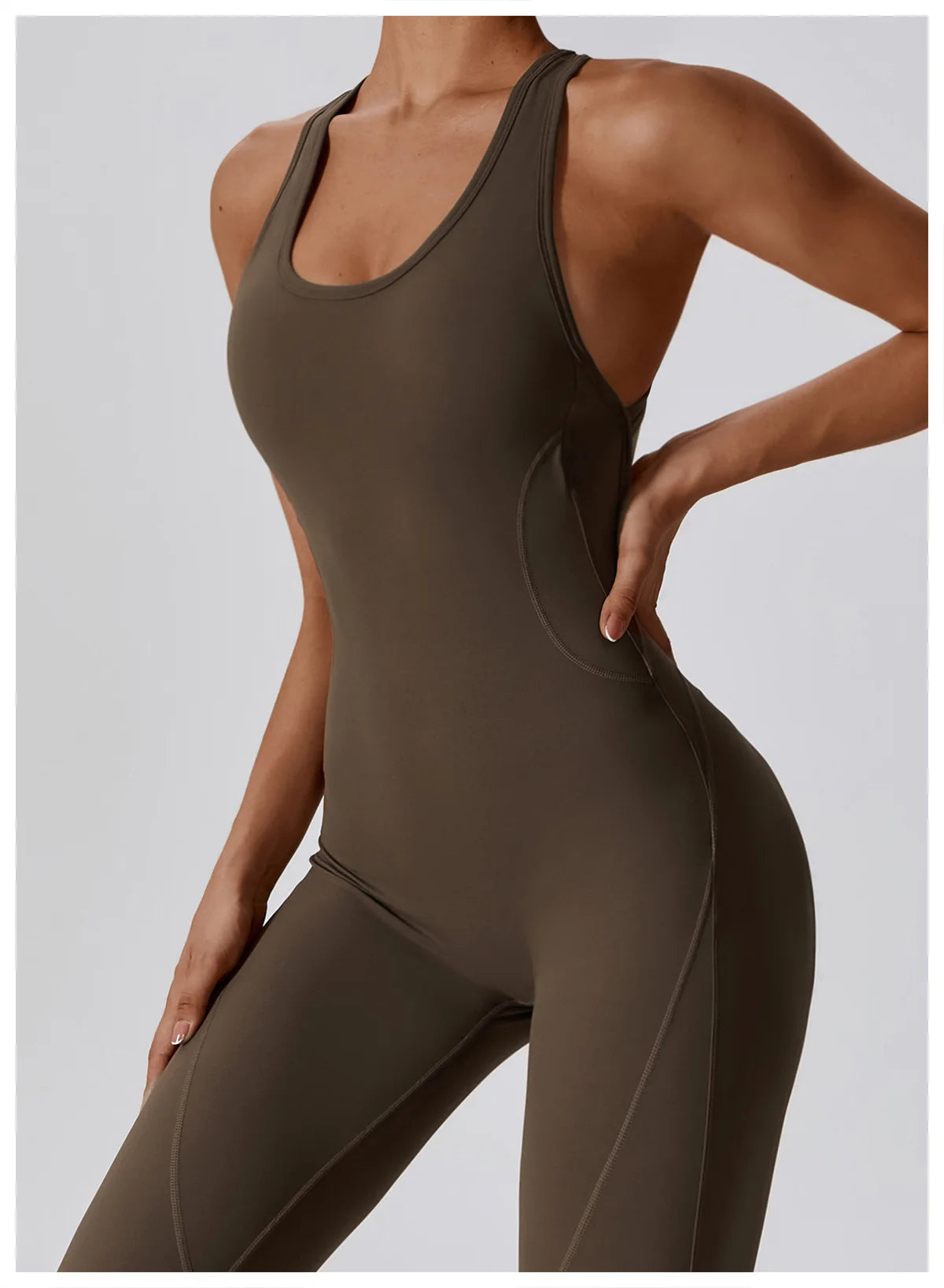 Elevate One-Piece Fitness Jumpsuit