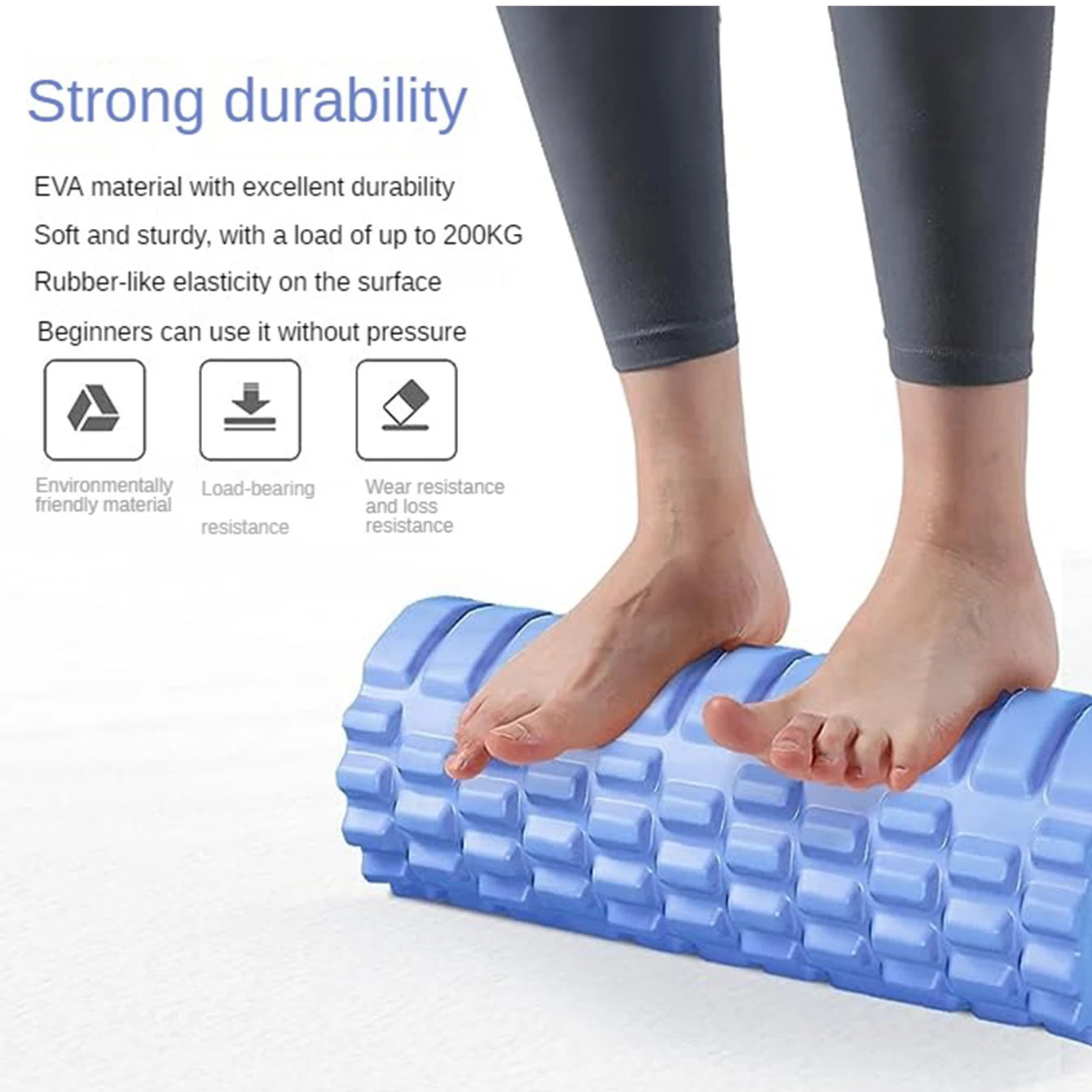 33Cm Yoga Column Foam Axis Massage Roller Muscle Back Muscle Massagethe Grid Back Training Set Shipping